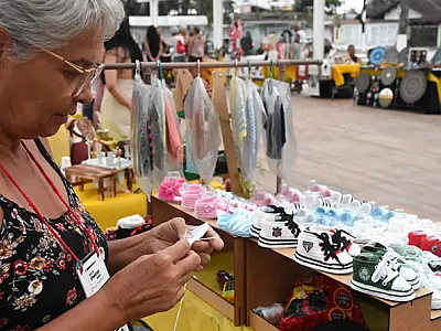 PG destaca Dia das Mães e Maio Amarelo na Feira de Artesanato Itinerante em maio
