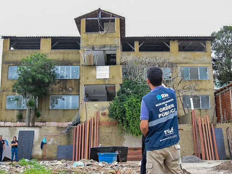 Prefeitura do Rio demoliu 2.794 construções irregulares desde 2021