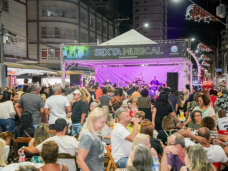 Primeira edição de 2026 da Sexta Musical acontece nesta semana (06), no Boqueirão