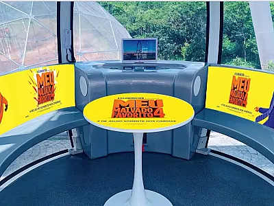 Roda Rico prolonga ação inspirada no filme Meu Malvado Favorito 4 durante as férias escolares