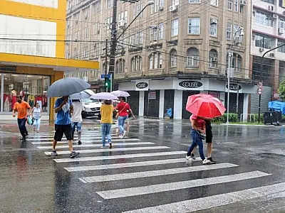 Defesa Civil do Estado de São Paulo alerta a população para chuvas intensas