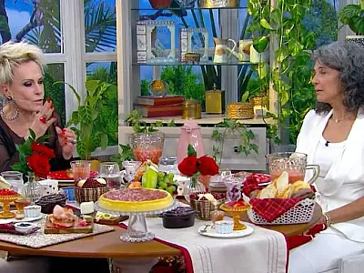 Ana Maria Braga se emociona e chora no ar com parabéns surpresa de Simone