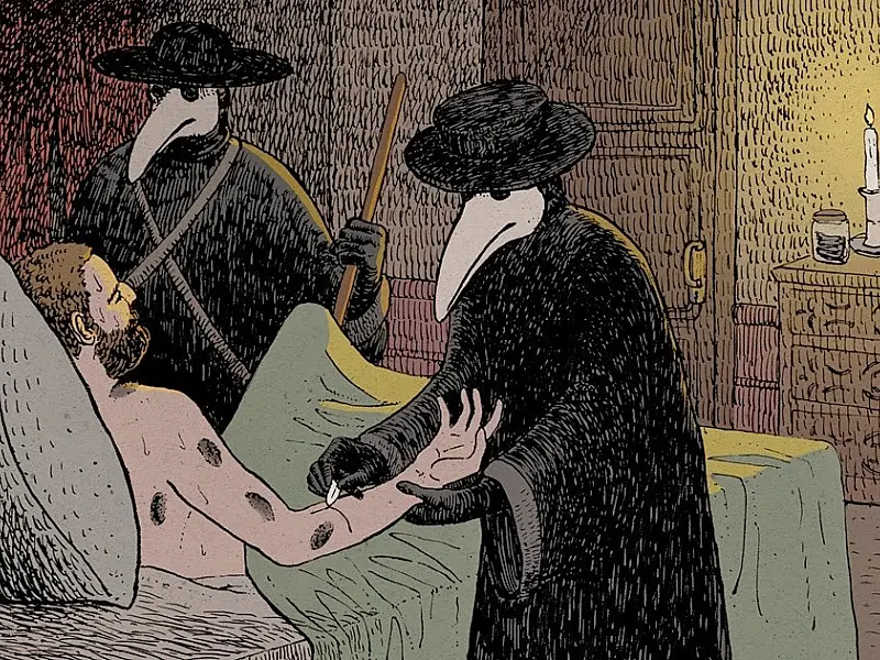 O que realmente foi a Peste Negra e como ela causou a morte de milhões de pessoas?