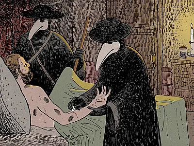 O que realmente foi a Peste Negra e como ela causou a morte de milhões de pessoas?