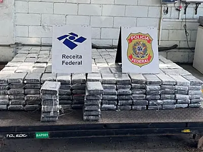 Receita Federal faz a segunda apreensão de cocaína no Porto de Santos em menos de uma semana