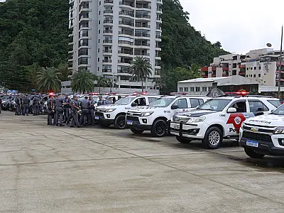 Reforço: Guarujá pleiteia à Polícia Militar a antecipação da Operação Verão
