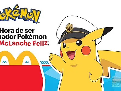 Pokémon é a primeira campanha do McLanche Feliz em 2025