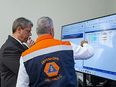 Defesa Civil do Estado atualiza alerta para chuvas e ventos intensos para o fim de semana em SP