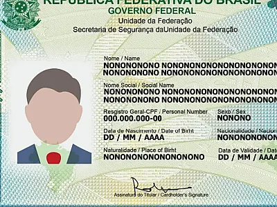 Todo cidadão que fizer a nova CIN (Carteira de Identidade Nacional) poderá incluir na carteira os d