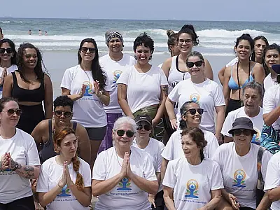 Projeto "Yoga Com A Natureza" acontece neste sábado