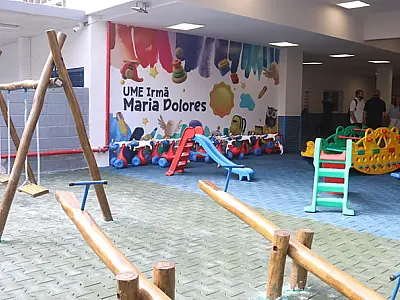 Nova sede da UME Irmã Dolores em Santos oferece estrutura ideal para a Educação Infantil