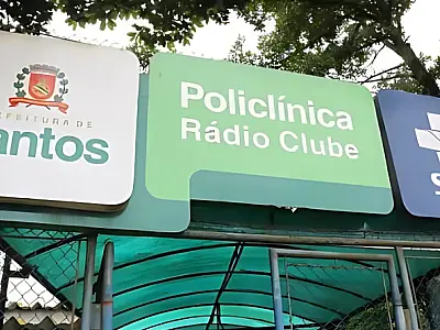 Policlínica Rádio Clube, em Santos, entra em manutenção elétrica