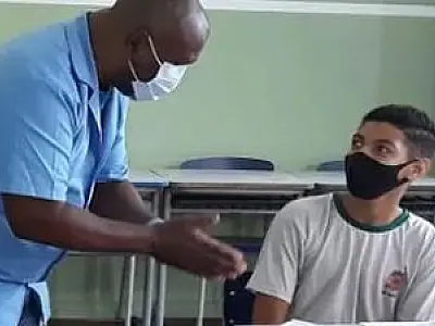São Vicente recomenda o uso de máscaras nas escolas