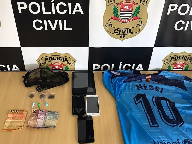 Polícia Civil prende em flagrante suspeito de tráfico de drogas