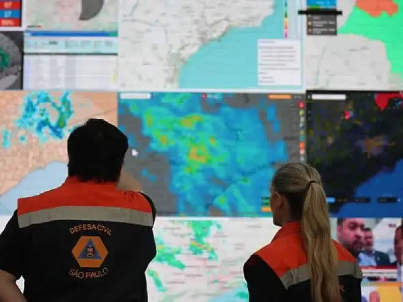 Defesa Civil do Estado alerta para mudança no tempo e queda brusca de temperatura no fim de semana