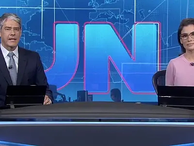 Bonner e Renata Vasconcellos são afastados do JN