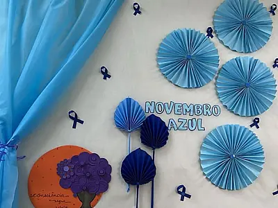 Novembro Azul: Santos inicia campanha sobre diagnóstico precoce do câncer de próstata