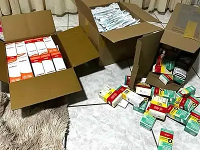 Operação investiga tráfico internacional de uma tonelada de remédios