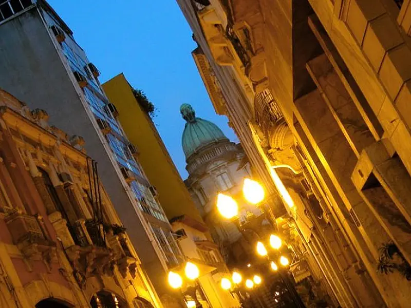 Rua XV, no Centro Histórico de Santos, terá trecho reurbanizado; interdição começa nesta segunda