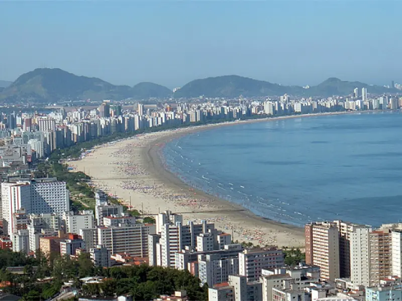 Praia Grande foi uma das cidades da Baixada Santista que mais cresceu nos últimos 10 anos