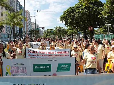 Março Amarelo: inscrições abertas para caminhada de conscientização sobre a endometriose