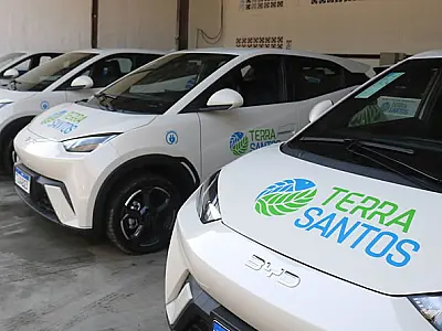 Limpeza urbana de Santos substitui frota de apoio por carros elétricos