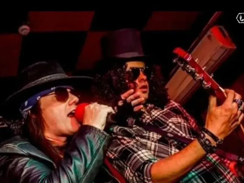 Banda cover do Guns N' Roses agita Brisamar Shopping neste domingo (31)