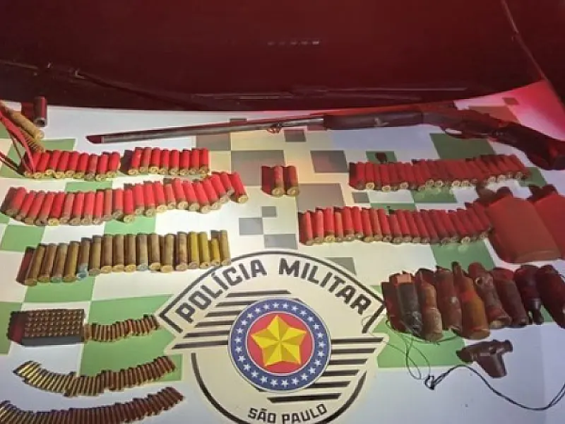 PM Ambiental prende homem e apreende armas de fogo em Juquiá