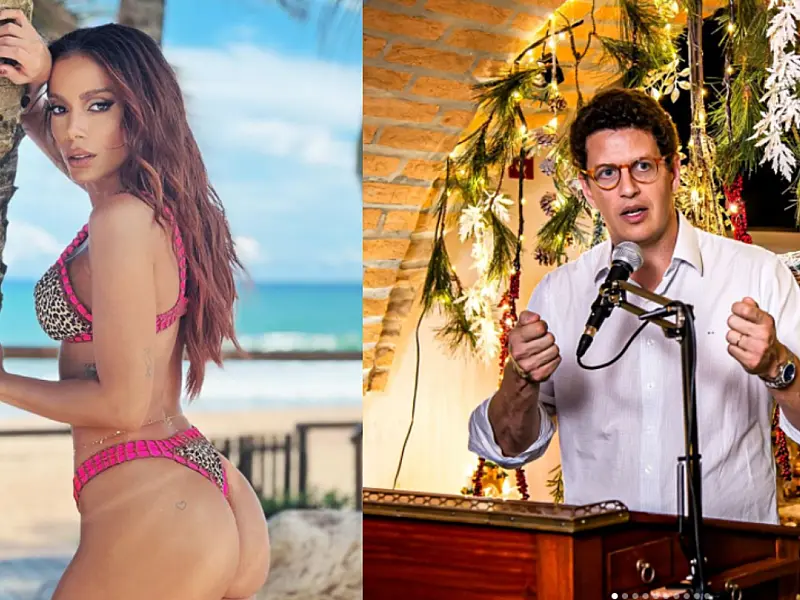 Anitta troca farpas com Ricardo Salles e quer debate 'ao vivo' após eleições