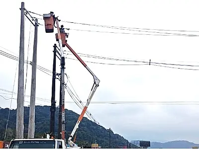 Mais de R$ 89 milhões reforçaram a rede elétrica na Baixada Santista em 2025