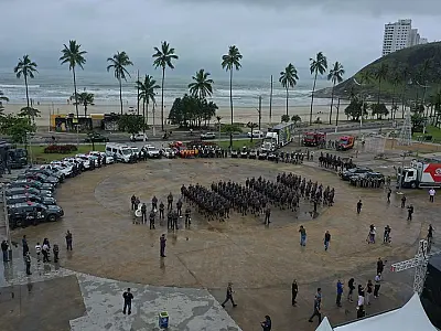Guarujá vai sediar a abertura da Operação Verão da PM nesta segunda-feira
