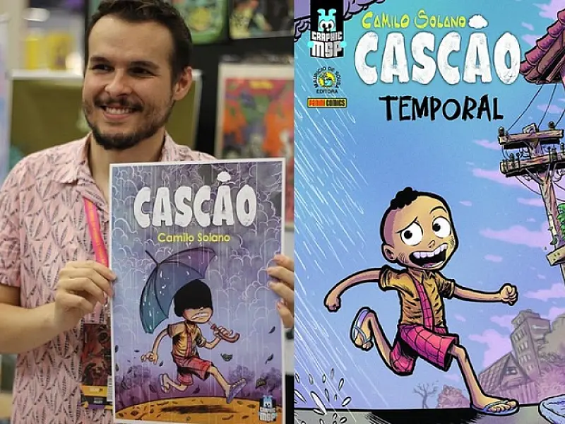 Estreia de projeto traz o quadrinista Camilo Solano à Gibiteca de Santos
