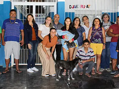 Aldeia Itaoca recebe a primeira ação do CRAS Volante, em Mongaguá