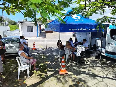 Agência Móvel da Sabesp realiza atendimento em Itanhaém nesta segunda-feira