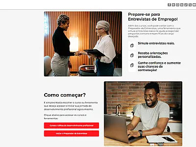 Portal Trampolim oferece funcionalidades para facilitar a busca por oportunidades de emprego