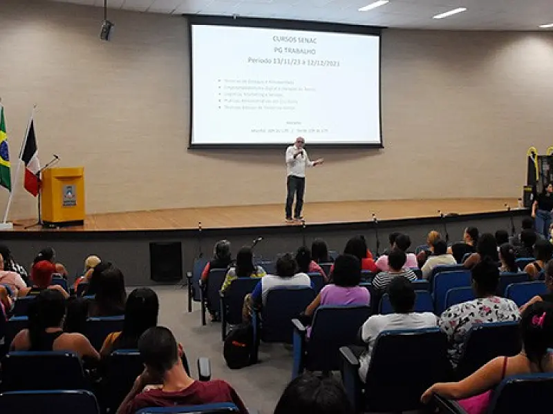 Ação: Programa PG Trabalho, Renda e Qualificação está com inscrições abertas
