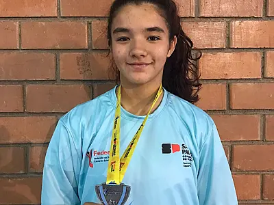 Promessa do judô de Bertioga conquista medalha de prata em seletiva