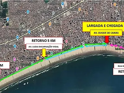 Prefeitura e APAE definem trajeto de evento esportivo em Praia Grande/SP