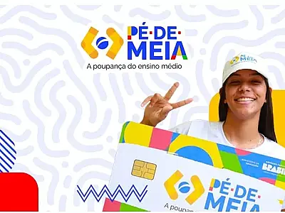 

ESTUDANTES DO PÉ-DE-MEIA PODERÃO ESCOLHER COMO INVESTIR O INCENTIVO DE R$ 1.000 PELO APP