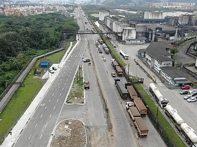 APS inicia nova obra na perimetral do Porto de Santos