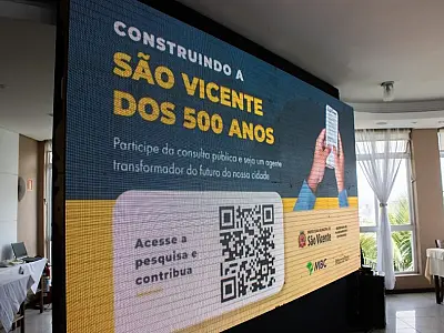 Primeira etapa do "Plano São Vicente dos 500 Anos" é entregue ao empresariado
