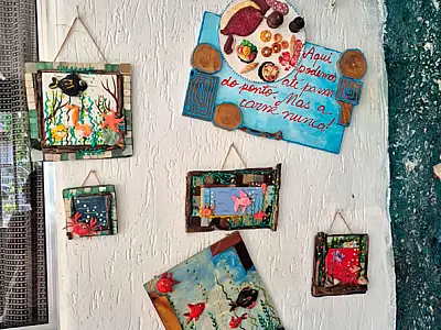 Mongaguá recebe exposições de Márcia Luci Bergamim a partir de terça (17) no Centro Cultural