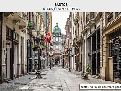 Santos é escolhida pela São Paulo State Film Commission como cenário de filmagens