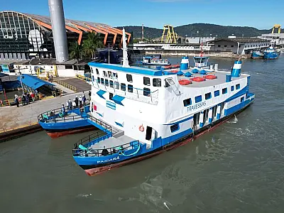 Governo de SP investe R＄ 19 milhões na estação da Travessia Santos/Vicente de Carvalho