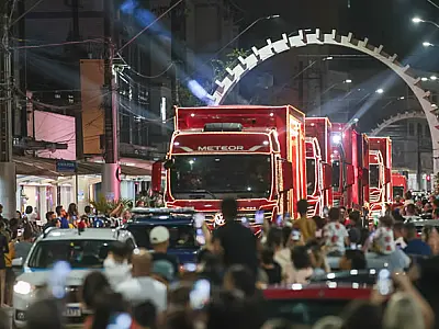 Com chegada do Papai Noel, Praia Grande tem programação especial de Natal neste sábado (29)