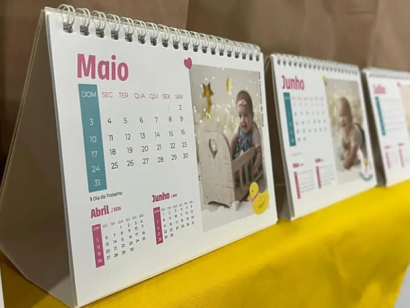 Lançamento do Calendário do Bebê 2026 coleciona histórias e emoções
