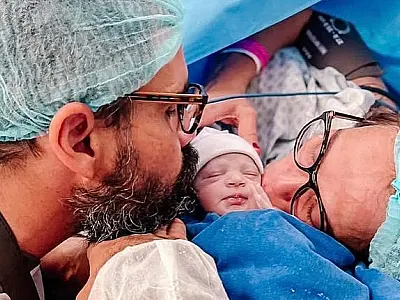 Filha de Juliano Cazarré passa por nova cirurgia; 4ª desde o nascimento