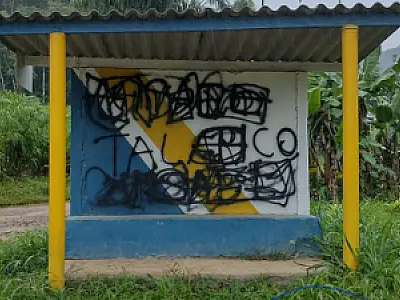 Atos de vandalismo danificam patrimônio público no bairro Saibadela