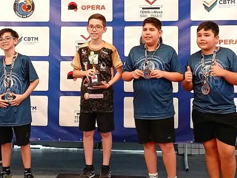 Tênis de Mesa conquista medalhas na III Etapa da Liga Litoral