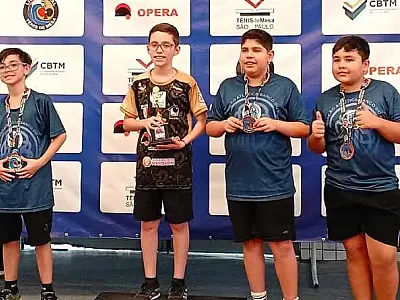 Tênis de Mesa conquista medalhas na III Etapa da Liga Litoral